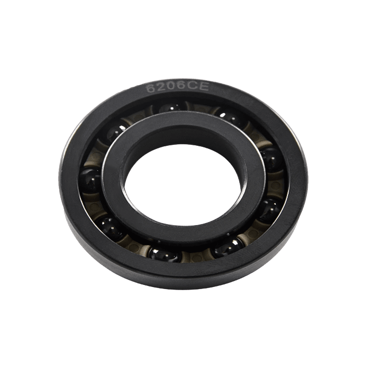 SSiC Deep Groove Ball Bearing With Peek Cage