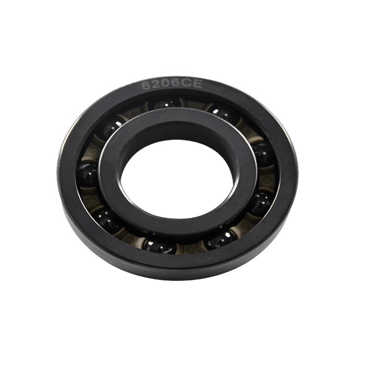 Si3n4 Deep Groove Ball Bearing With Peek Cage