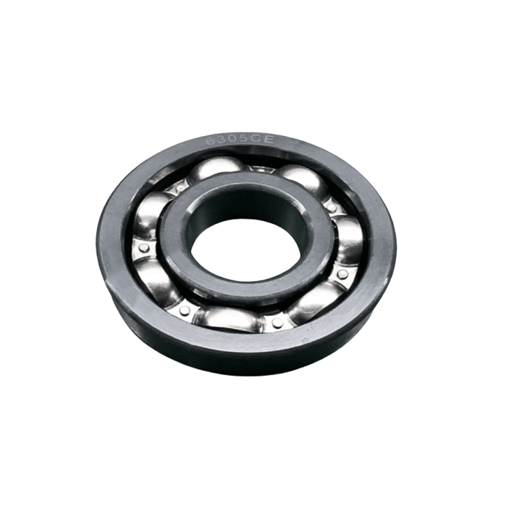 SSiC Deep Groove Ball Bearing With Aisi 304 Cage