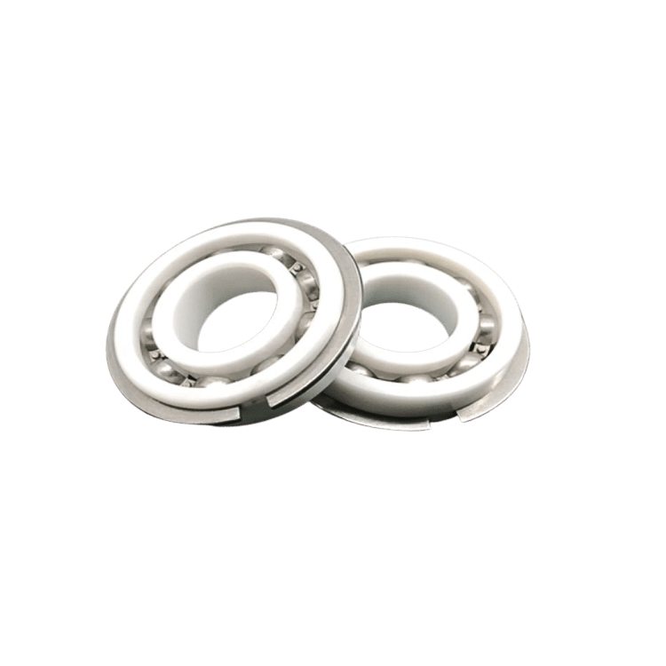 ZrO₂  Deep Groove Ball Bearing With Snap Ring