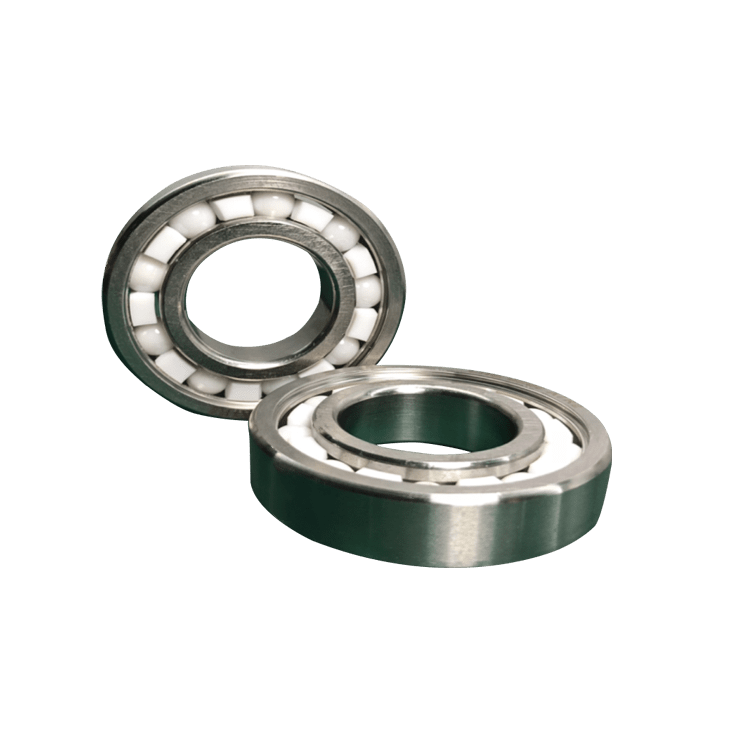 440 Stainless Steel Hybrid Ceramic Ball Bearing- Deep Groove Ball Bearing 440/ Si3N4/ PTFE