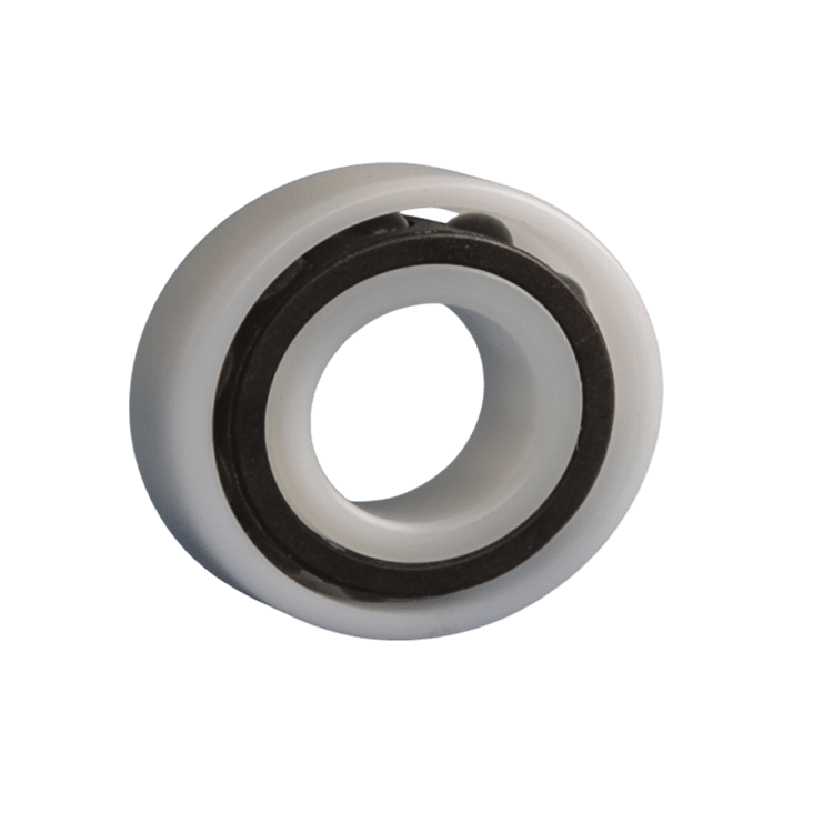 POM Precision Plastic Angular Contact Ball Bearing POM/ GLASS/ PA66