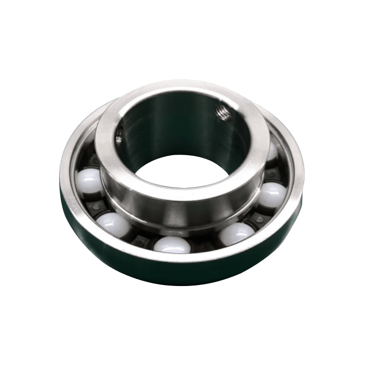 304 Stainless Steel Hybrid Ceramic Ball Bearing- Insert Ball Bearing 304/ ZRO2/ PA66