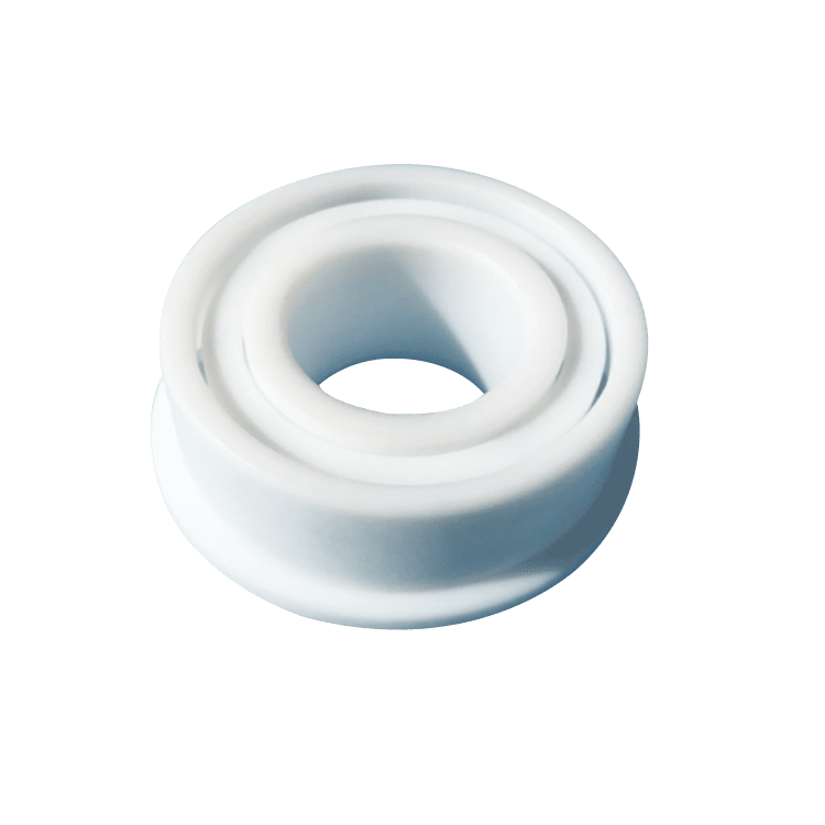 PTFE Anti-Corrosion Plastic Deep Groove Ball Bearing PTFE/ PTFE/ GLASS