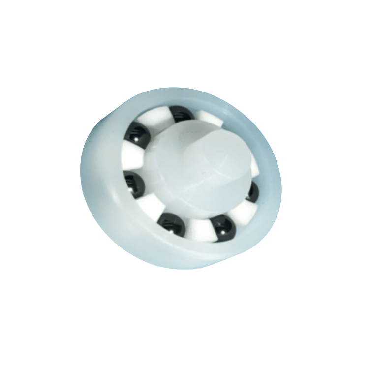 UPE Anti-Acid & Alkali Plastic Deep Groove Ball Bearing UPE/ SI3N4/ PTFE Wheel